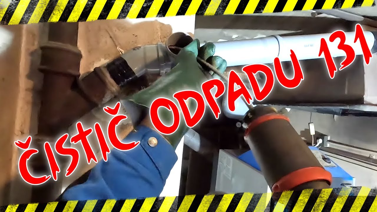 ČISTIČ ODPADU 131 - (Ucpaná 🛀  | Milwaukee M18 v AKCI )