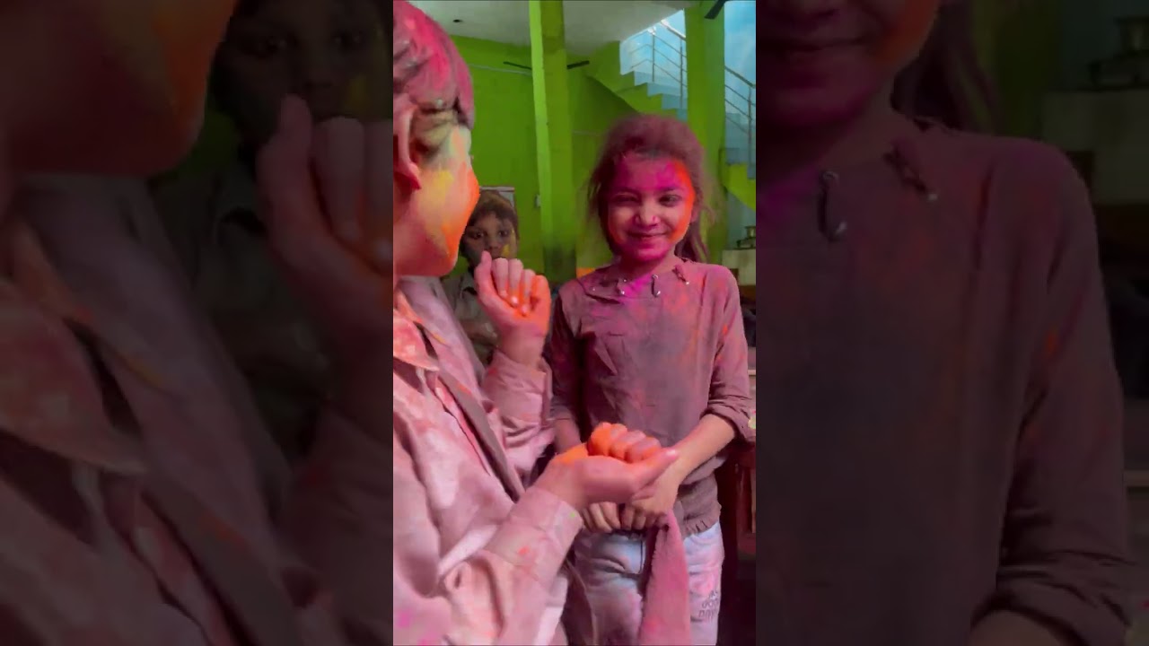Holi celebration in school | C.M. Brighton Global School |