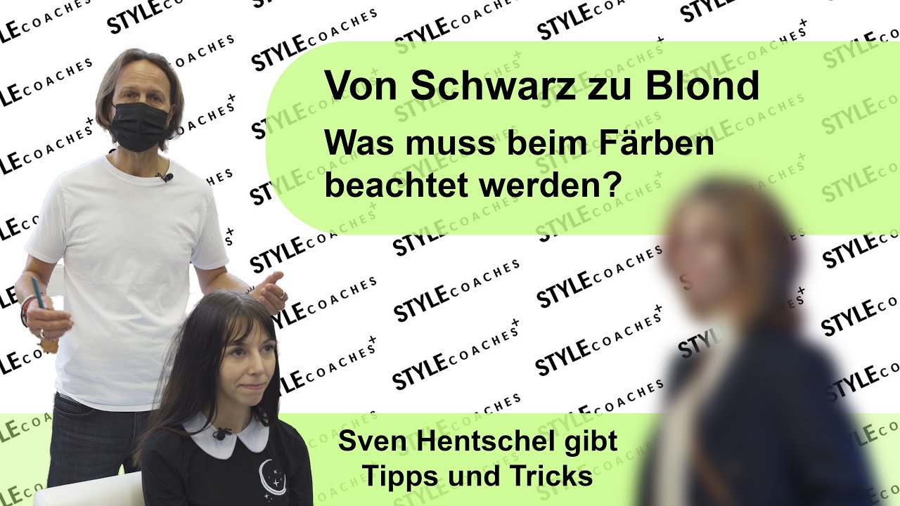 Schwarz gefärbte Haare blondieren 👩🏼 – Was muss beachtet werden?