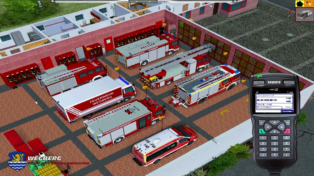 Preview: Rettungsdienst-Funkverkehr | Feuer- und Notfallsimulation Wegberg V8