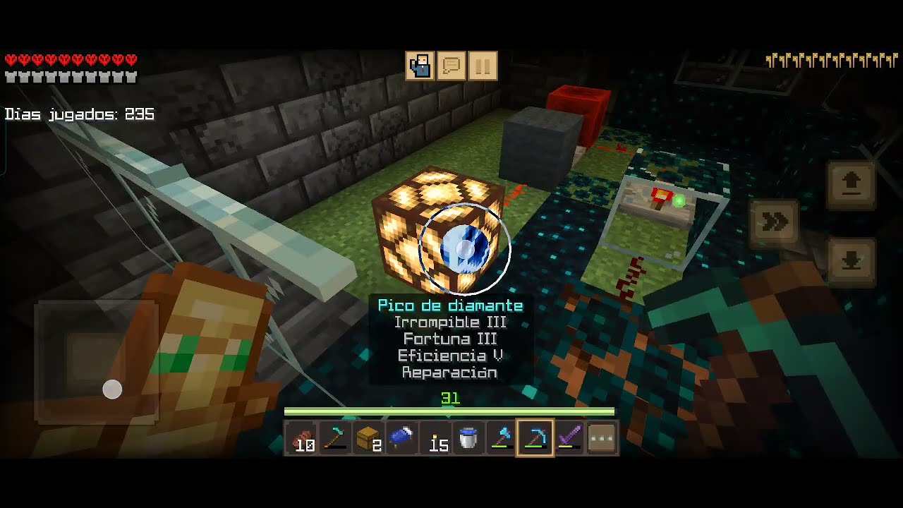 crafting and building gameplay 385. (dia 235). (muerte permanente).