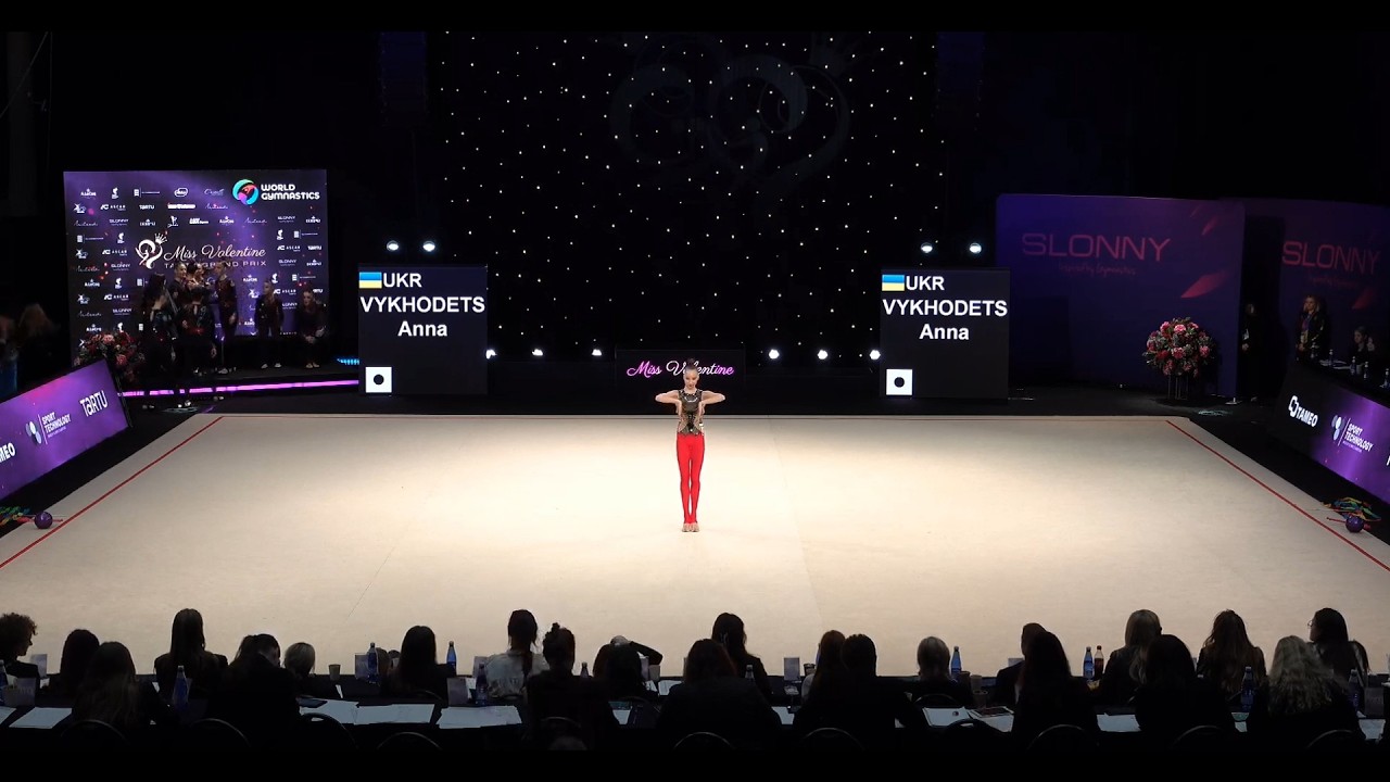 Anna Vykhodets Ball 24,950 🥇 - International Senior Tournament Non-FIG 