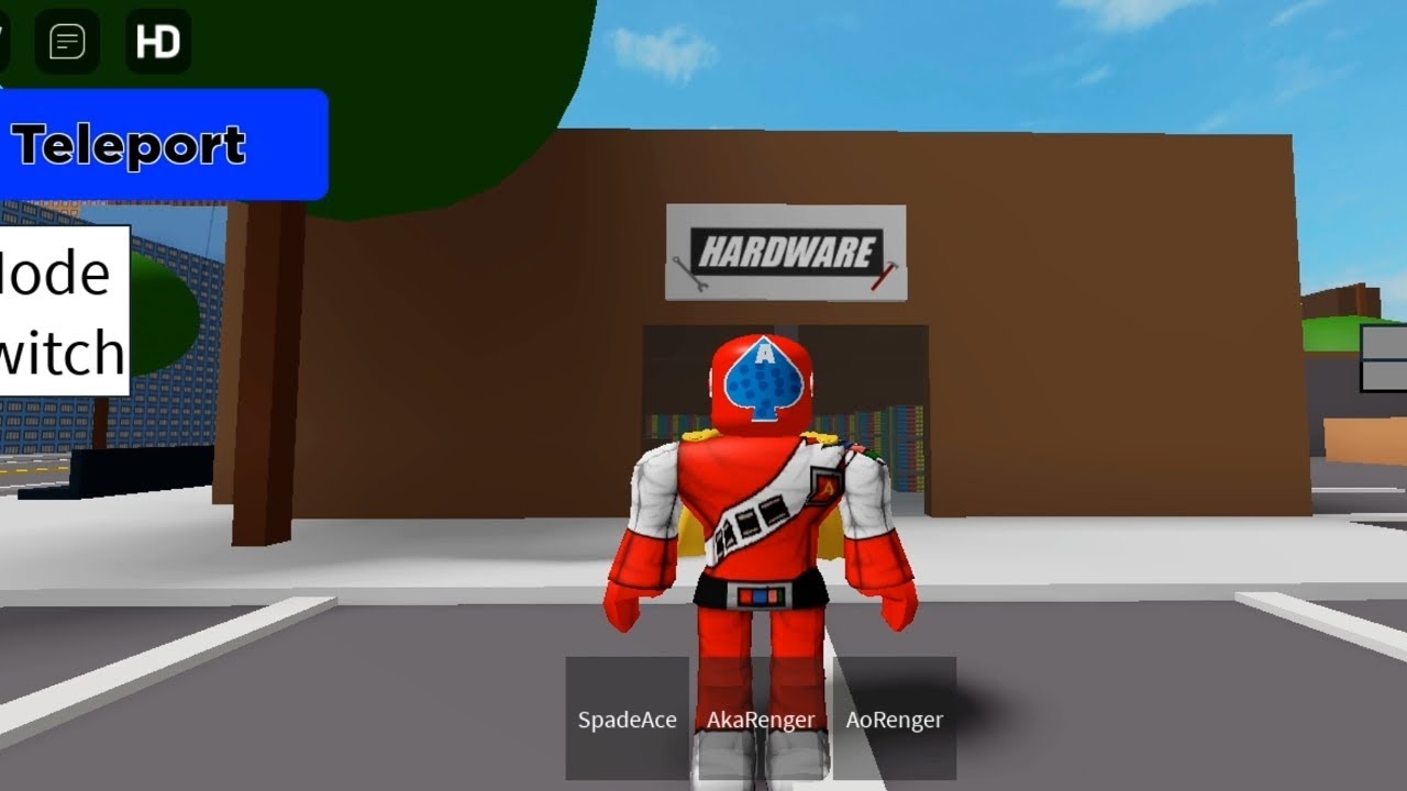 Roblox SentaiVerse All Red Morphs || Game Link In Description || Thanks lDraxl ||