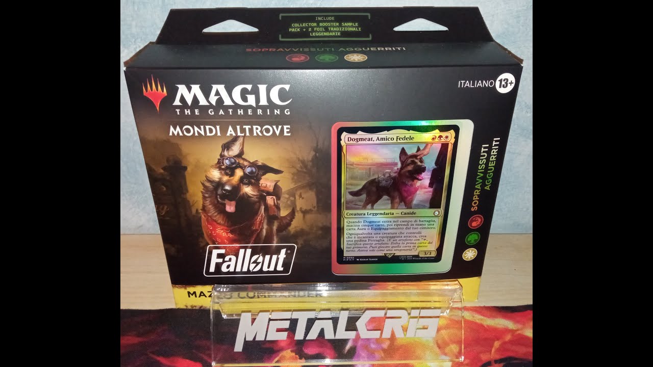 Unboxing - Magic: The Gathering - Fallout: Sopravvissuti Agguerriti