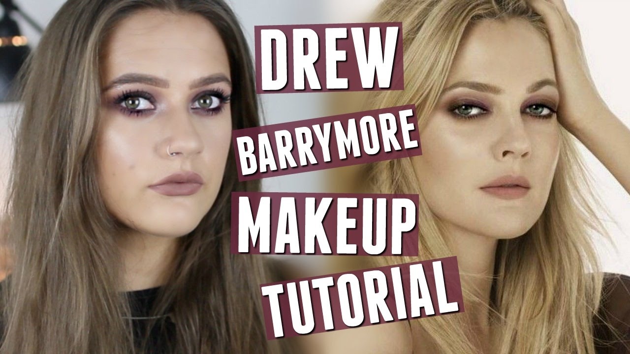 Drew Barrymore makeup tutorial | Doppelgänger week | EmmasRectangle
