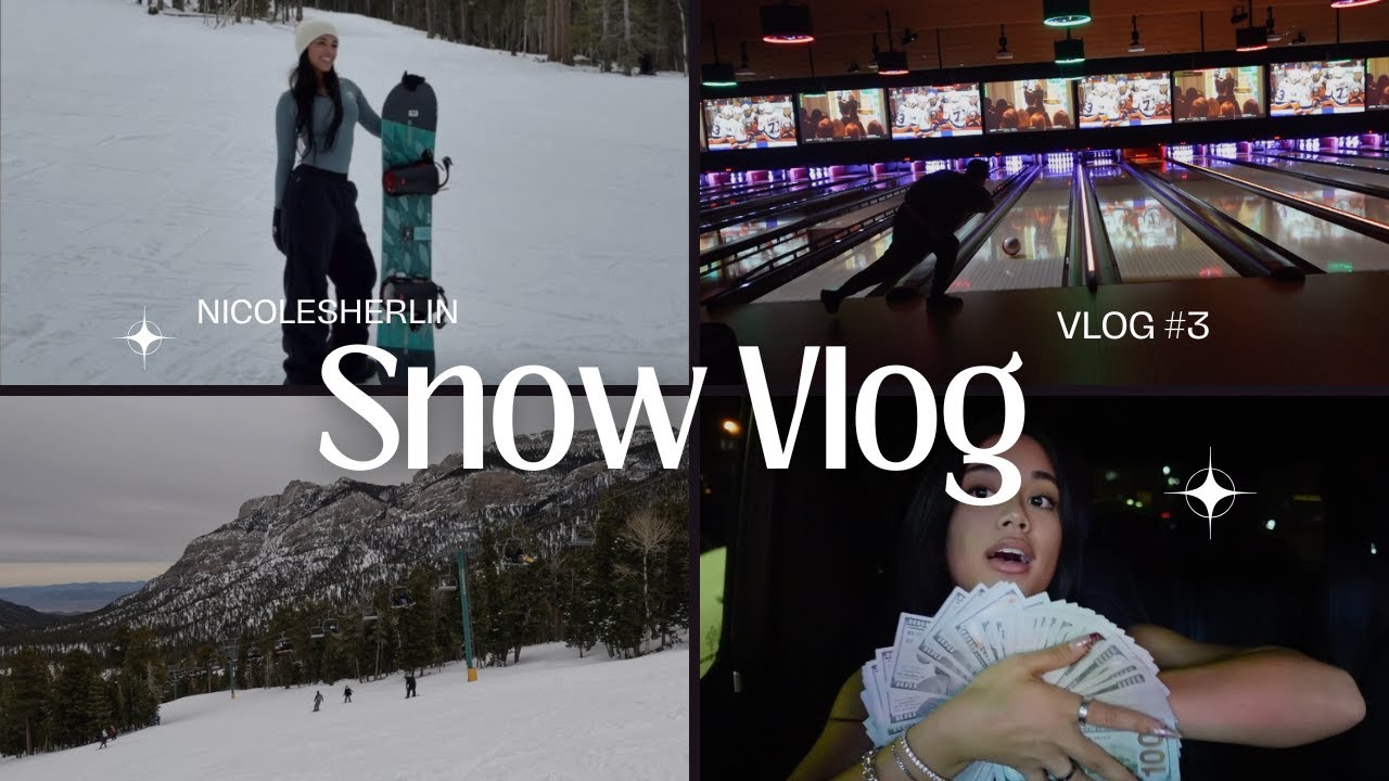 SNOW VLOG/ VEGAS VLOG PT.2
