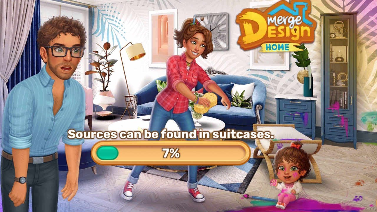 Merge Design: Home Restoration Gameplay #5 (Android/IOS)
