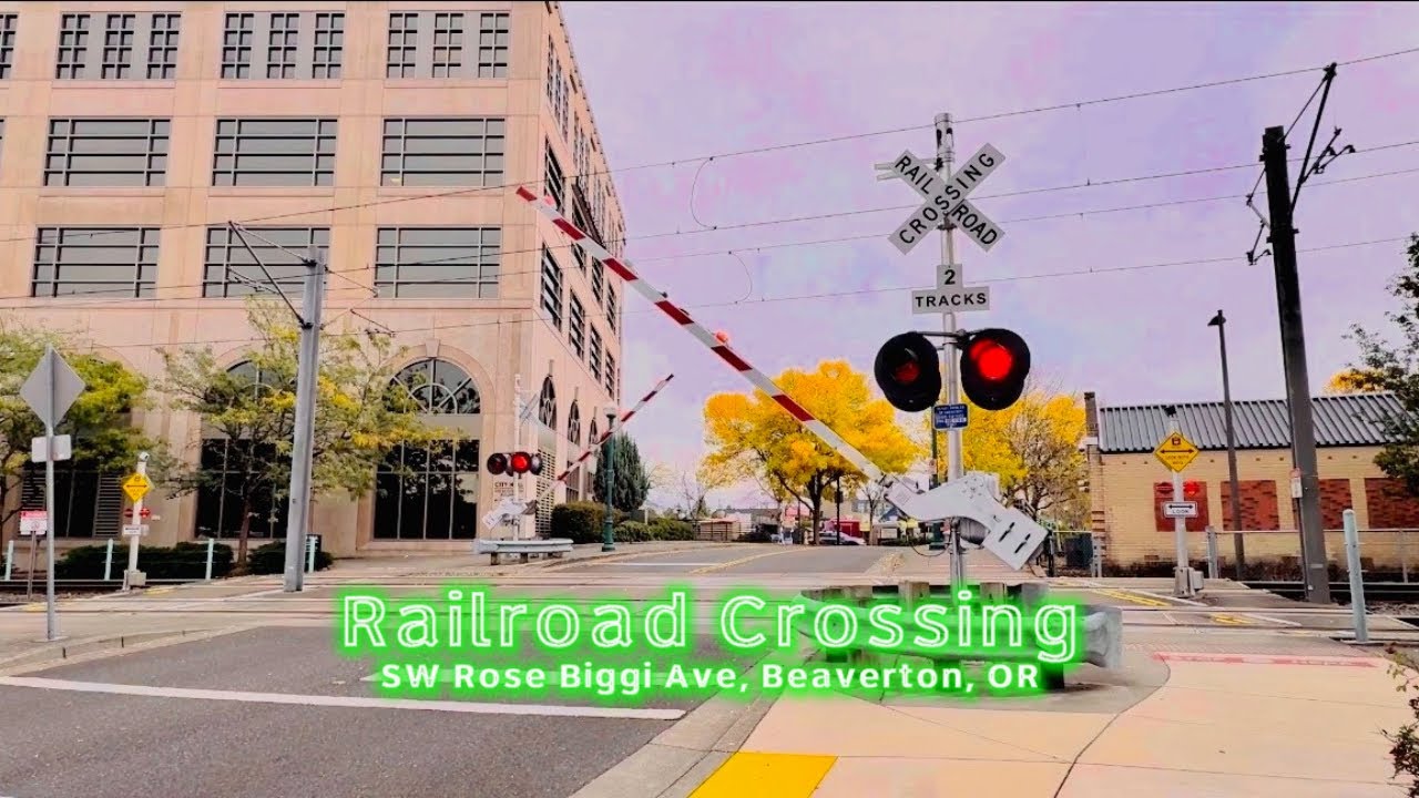 Railroad Crossing | SW Rose Biggi Ave, Beaverton, OR