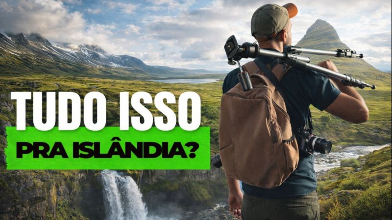 O que eu levei para fotografar a Islândia | Diário Fotográfico #1