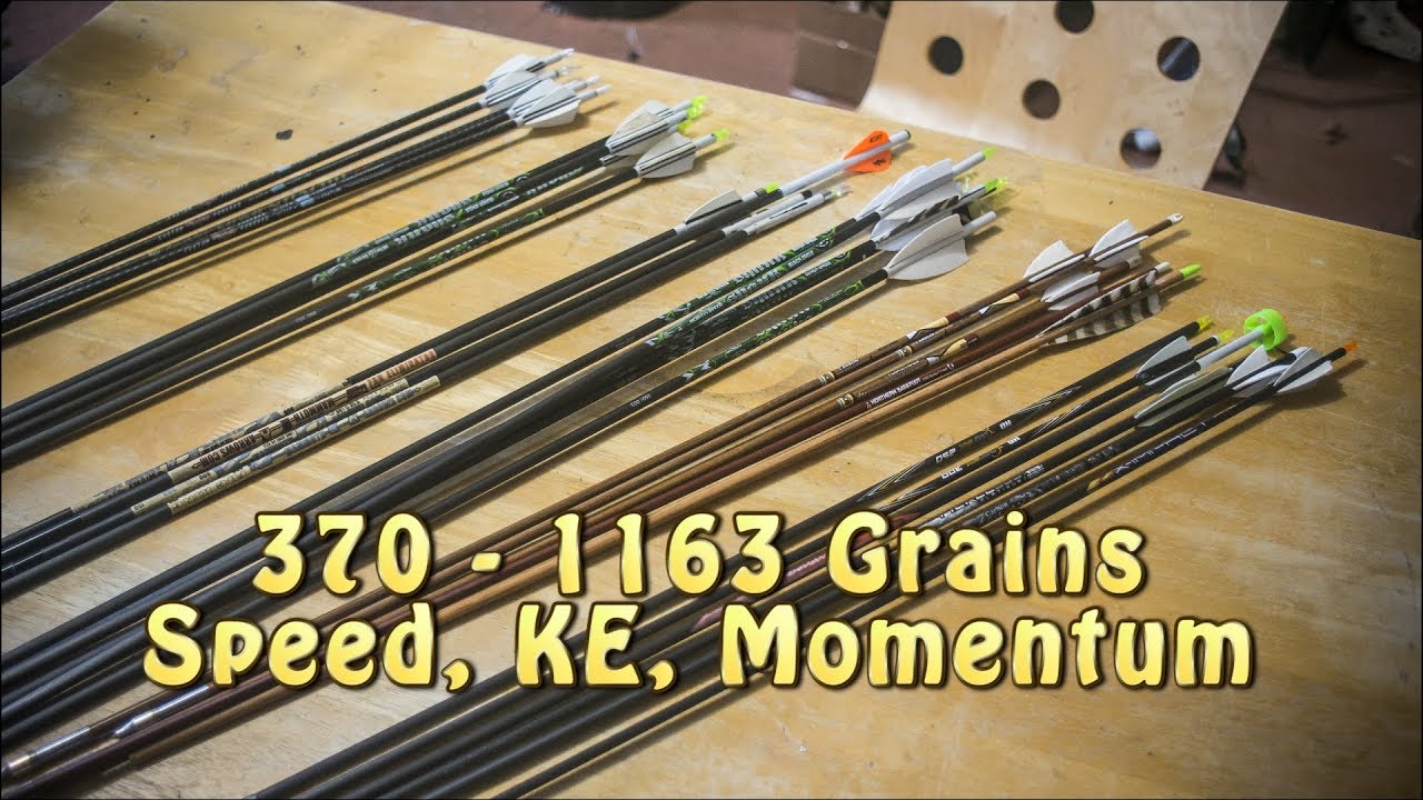 Arrow Weight Testing for Hunting - High Momentum