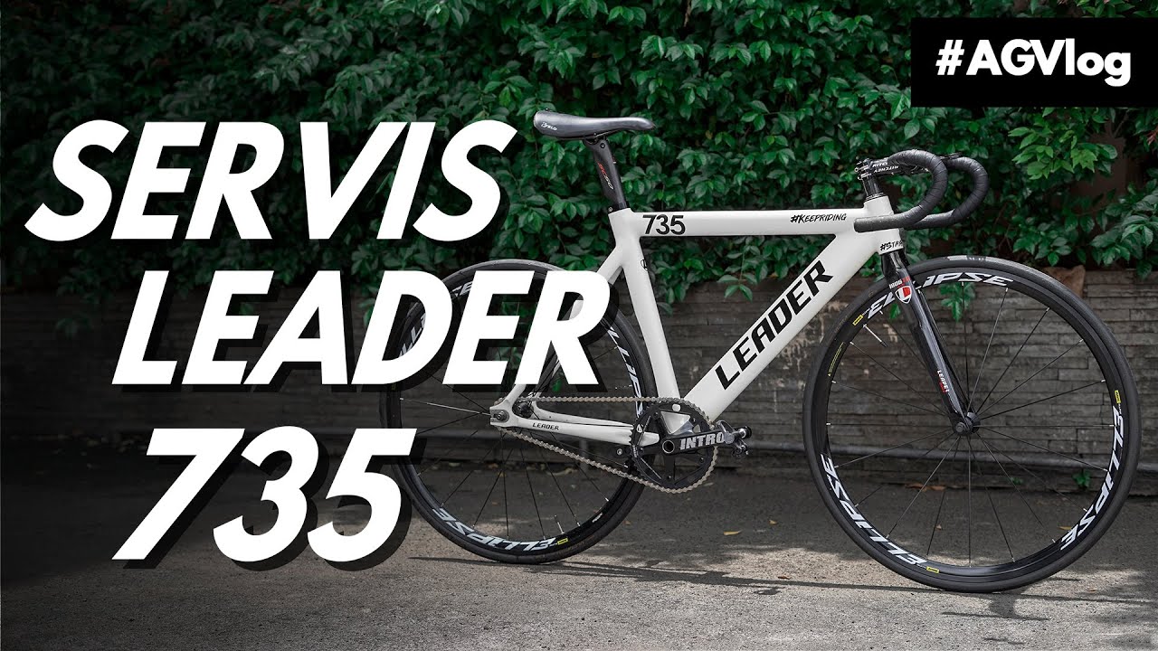 Servis Full Treatment + Spa Sepeda Fixie Leader 735 !