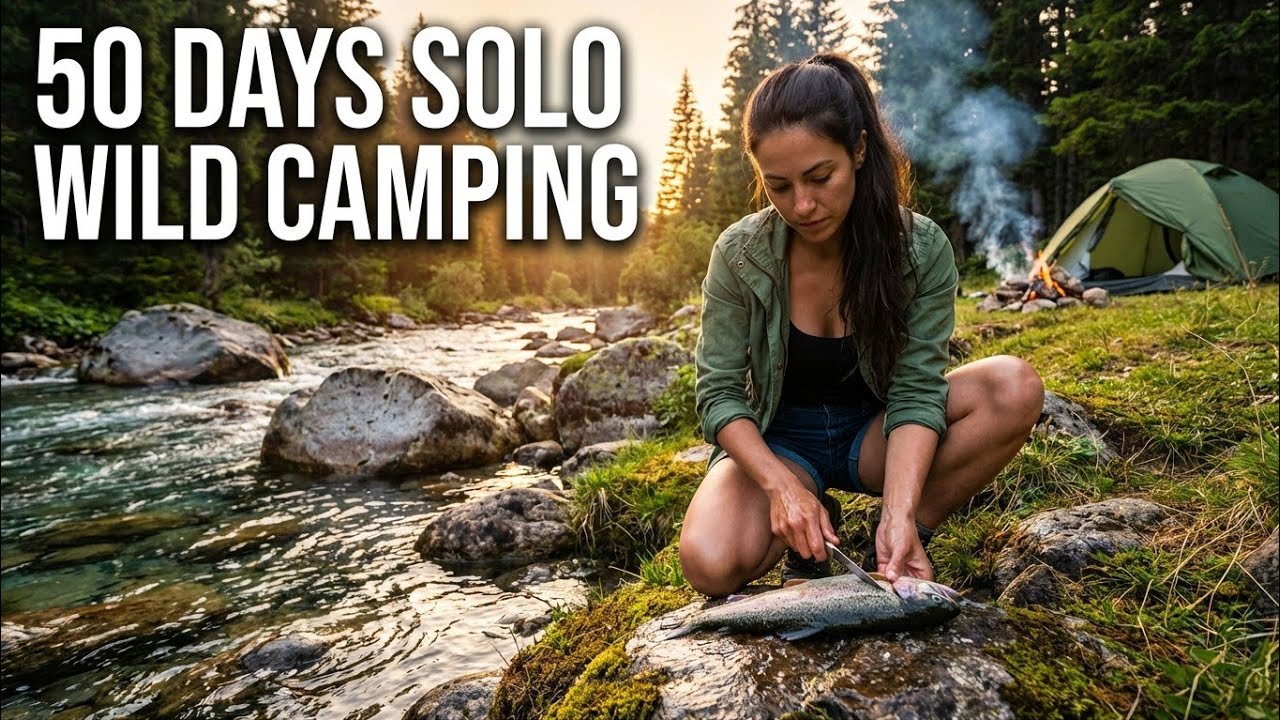 Solo Wilderness: 50 Days Wild Camping by the River