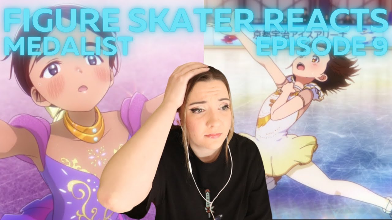 SO MANY EMOTIONS | FIGURE SKATER REACTS | Medalist Episode 9 | メダリスト