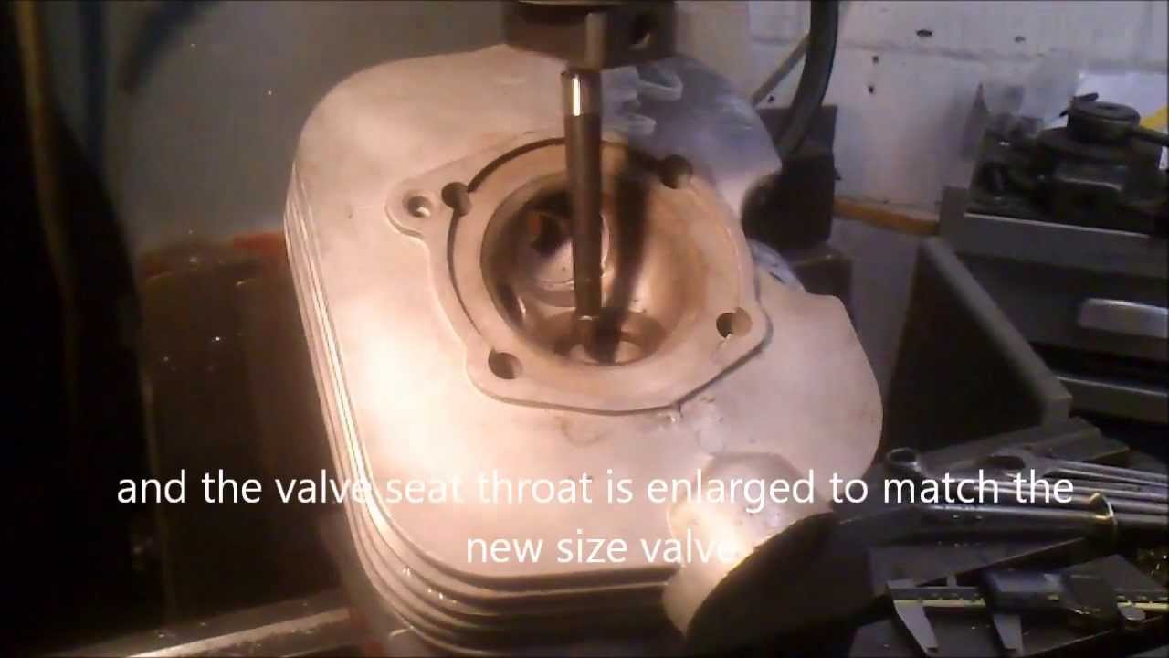 Cylinder head porting and gas flowing
