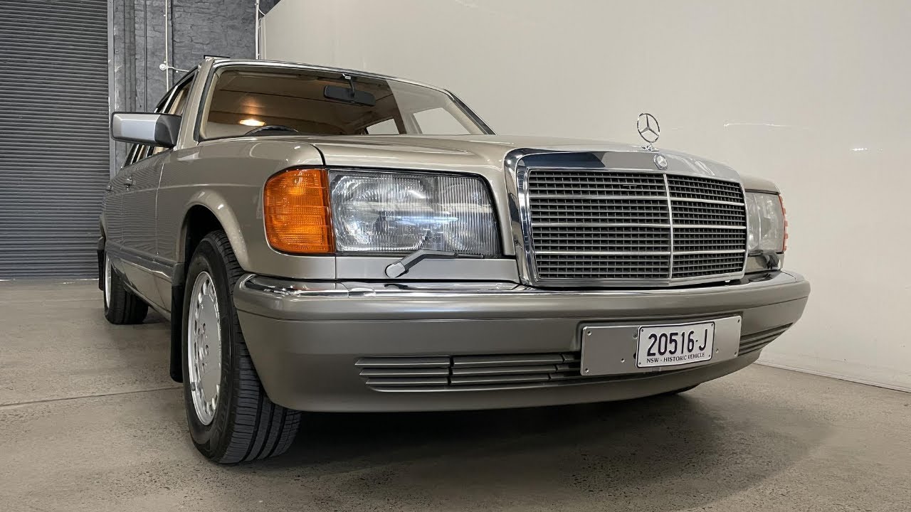 1990 Mercedes 420 SEL (V126) with only 44,000kms