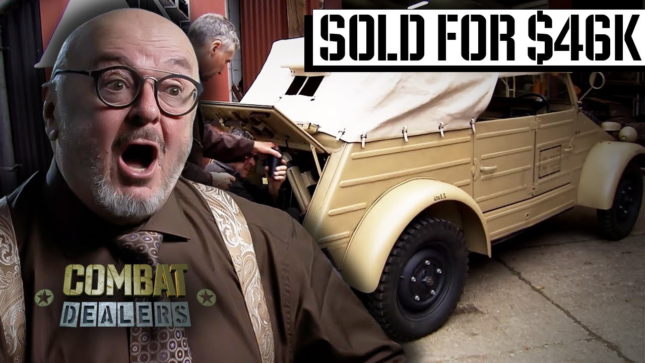 Редкий Kübelwagen времен Второй мировой войны восстановлен и продан за 46 000 фунтов стерлингов!