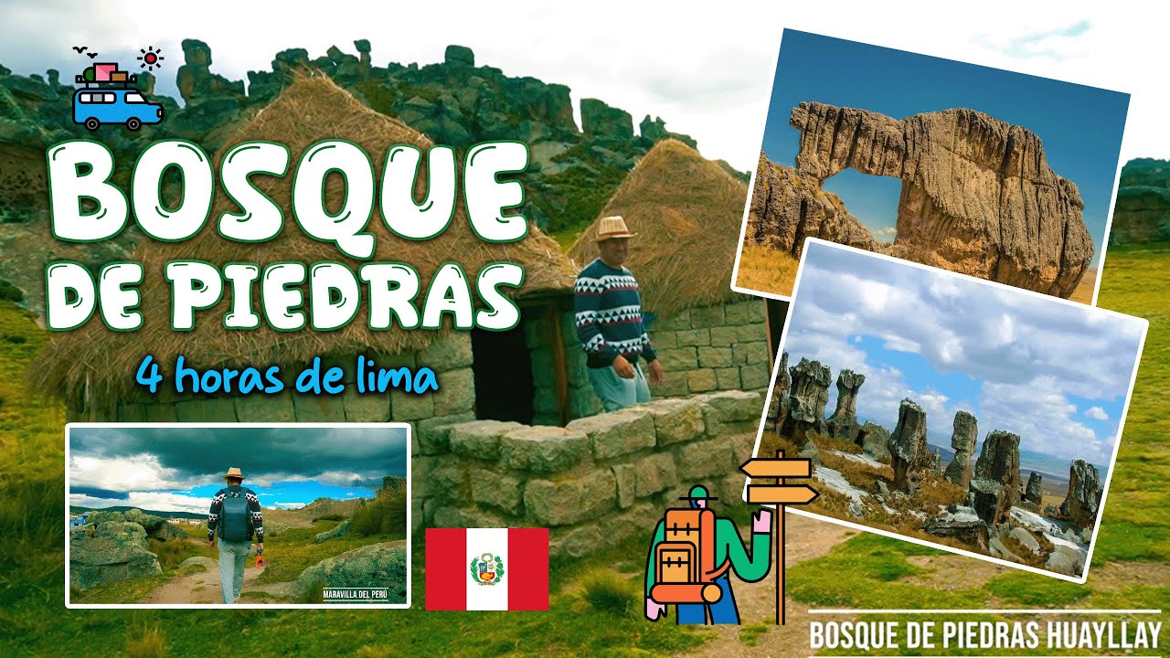 🚗[ LO MEJOR ] Turismo en el  BOSQUE DE PIEDRAS HUAYLLAY - Carretera Lima - Canta