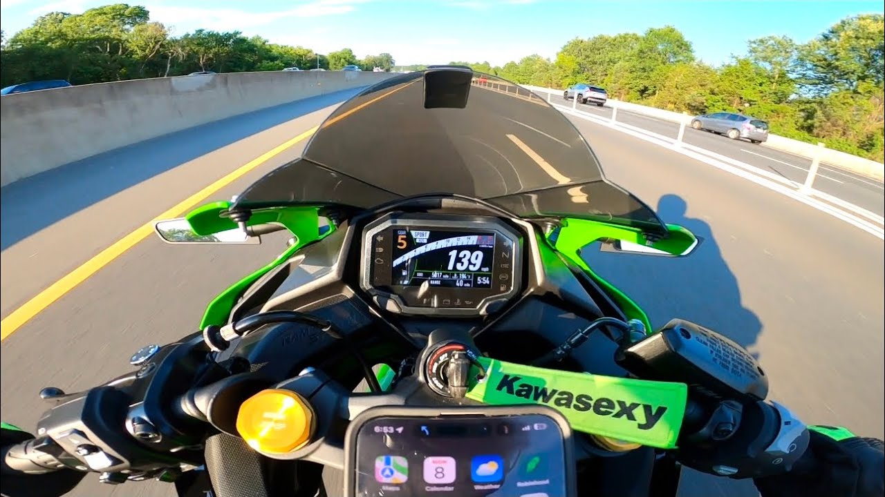 FIRST RIDE on the ZX4RR after Riding my 1000cc Yamaha R1, Thoughts..