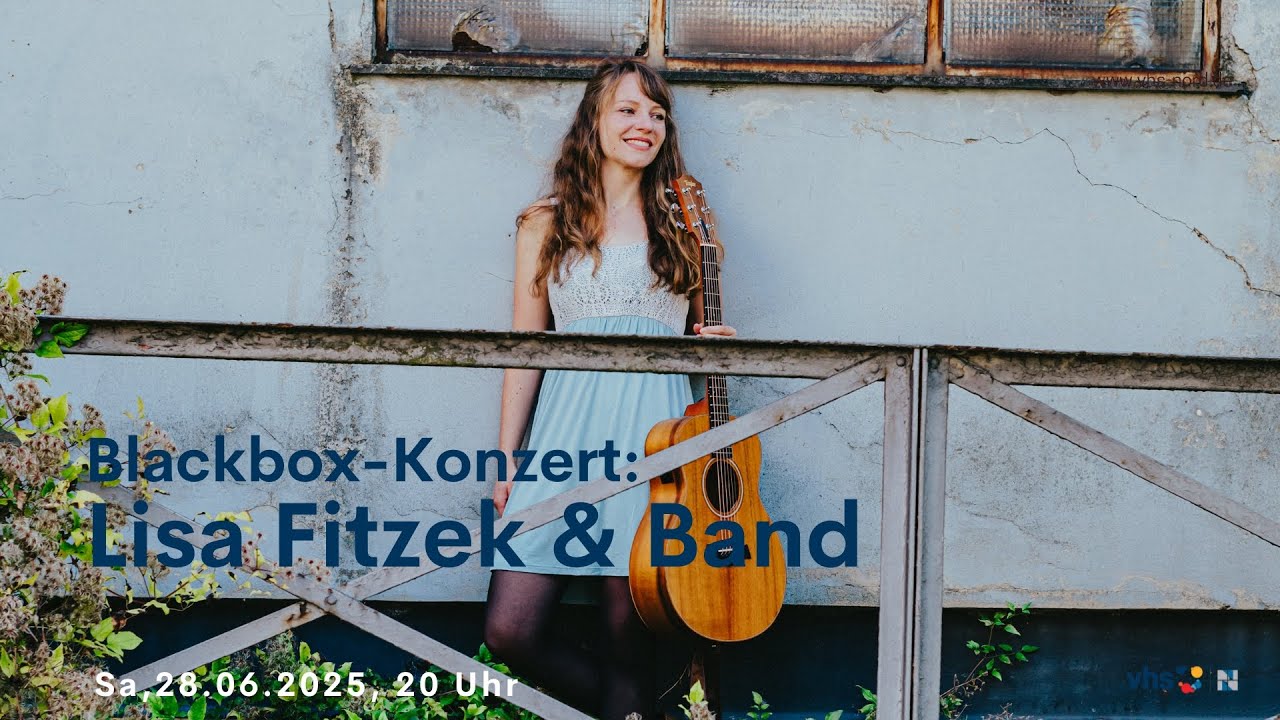 Lisa Fitzek & Band. Blackbox-Konzert vom 28.06.25