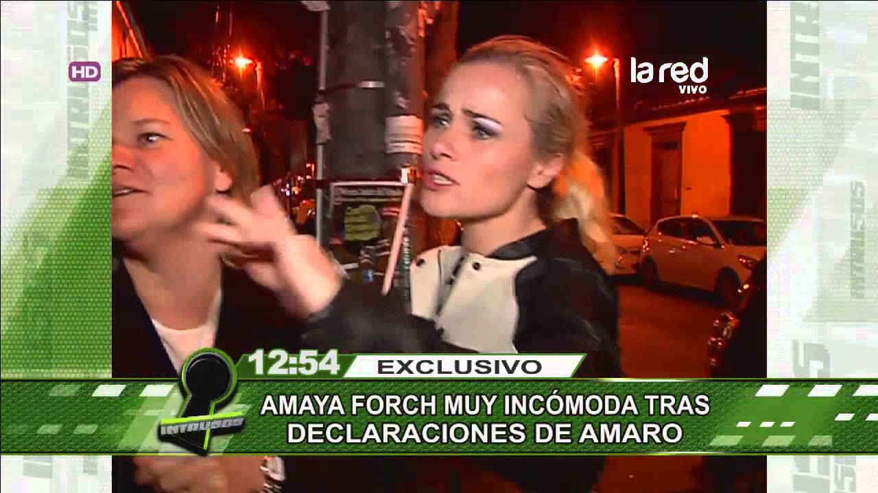 ¿Es injusto para Amaya Forch que Amaro hablara de la separación?