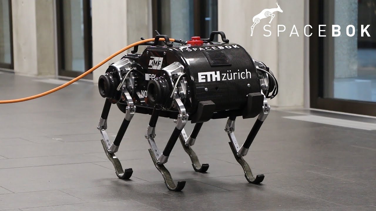 Space Bok - The Jumping Robot for Space Exploration