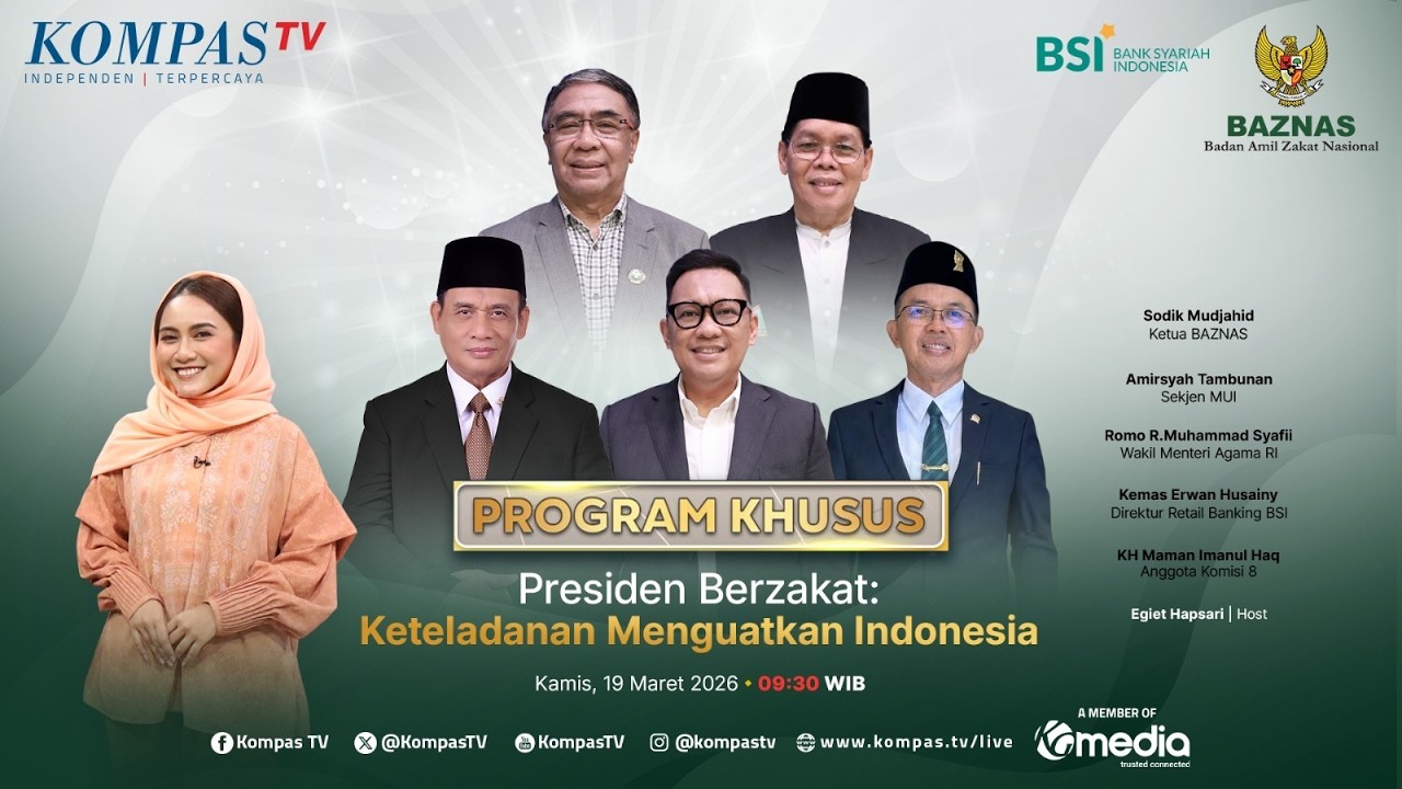 Presiden Berzakat 2026, Baznas Ungkap Peran Zakat dalam Solidaritas dan Kekuatan Bangsa