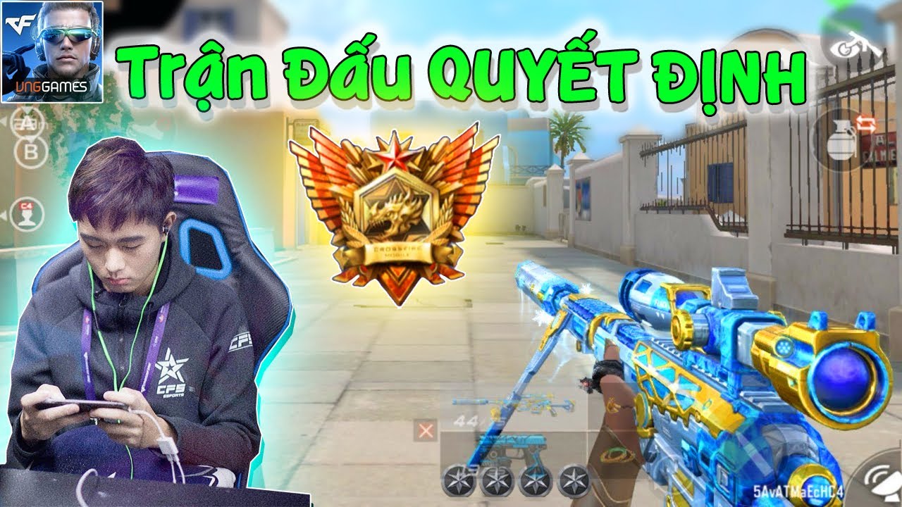 CF Mobile | Trận Đấu Quyết Định - Chinh Phục Mức Rank Khó Nhất Của Đột Kích Mobile | SmileGG