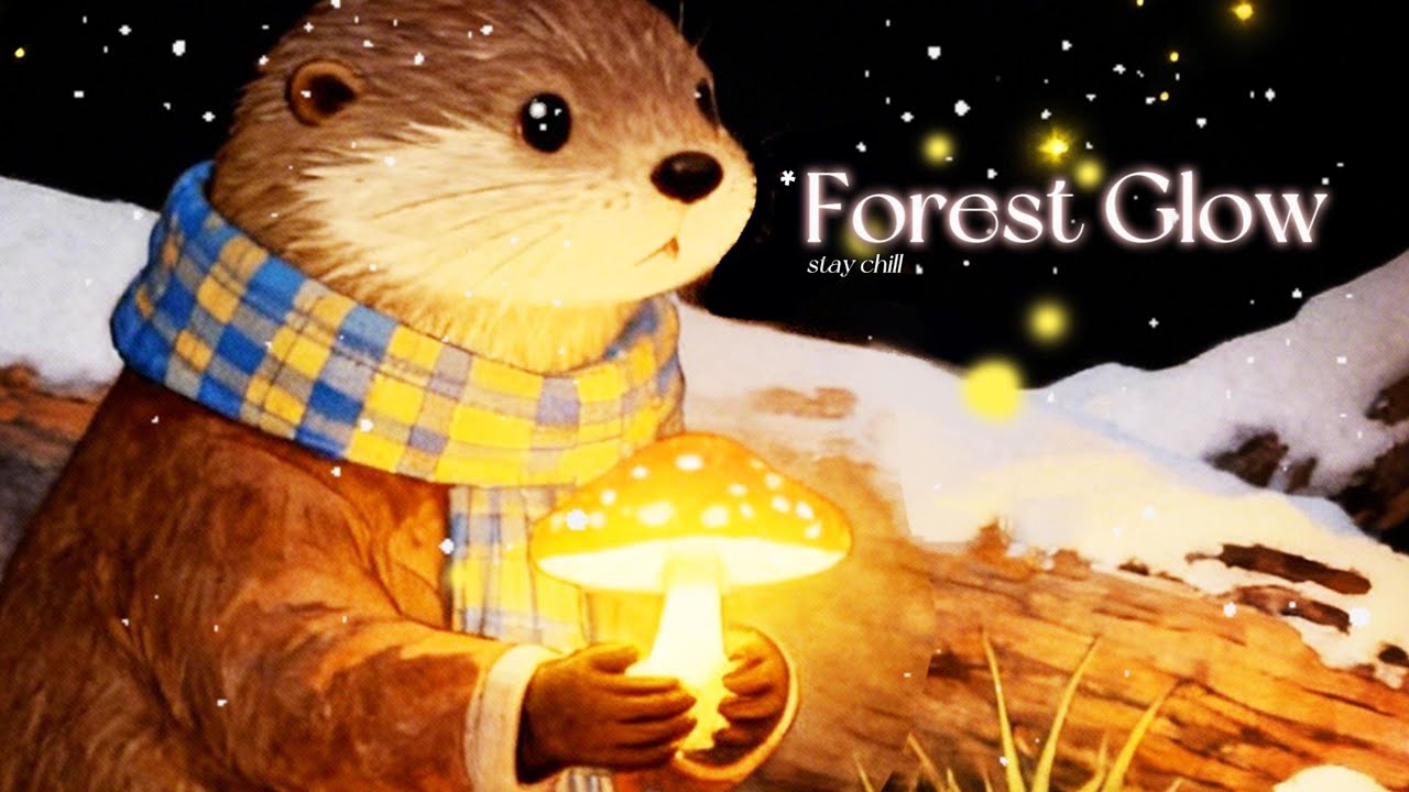 A Snowy Forest Journey with an Otter | Cozy Celtic Fantasy Music #Celticmusic #Studymusic