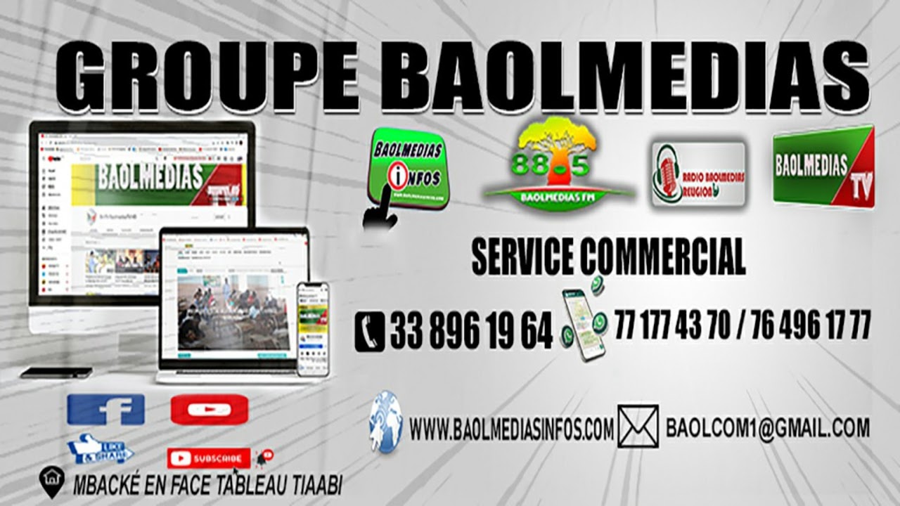 En Direct /LIVE Touba | Magal 2022/1444h: sur BaolmediasFM 88.5 MBACKE