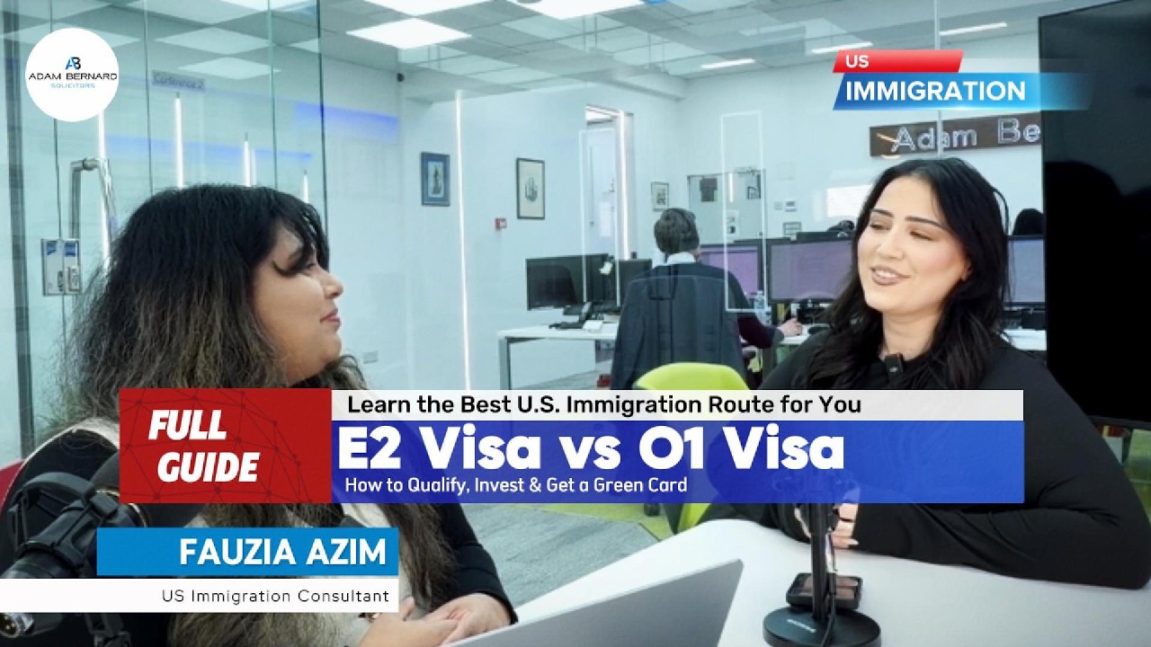 US Immigration 2026: O1 Visa vs E2 Visa - Complete Expert Guide