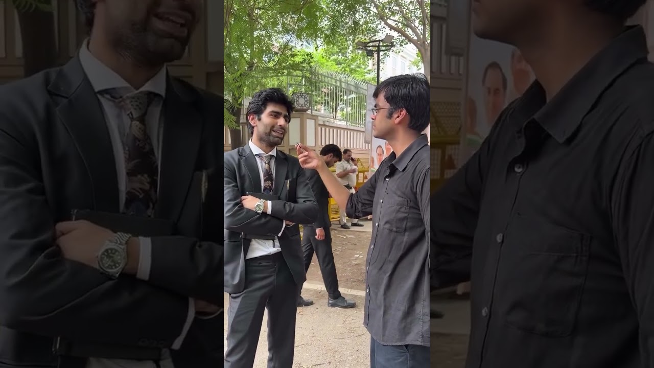 Lawyers are protesting in the heart of Delhi demanding Bar Council of India chairman resignation
