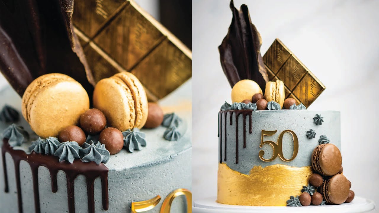 Как приготовить мужской торт на 50-летие