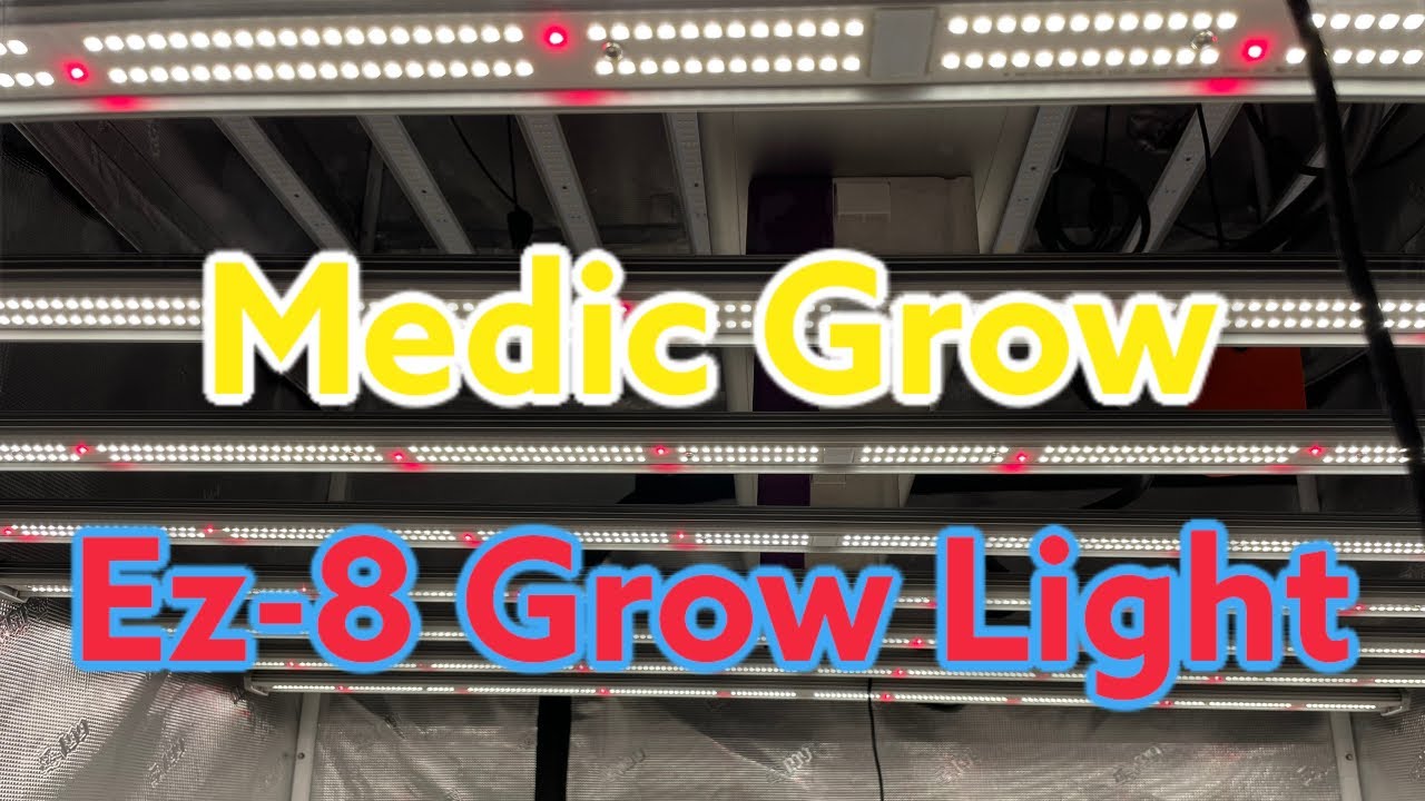 Обзор Medic Grow Ez-8 1000 Вт, тест Par/Spectrum