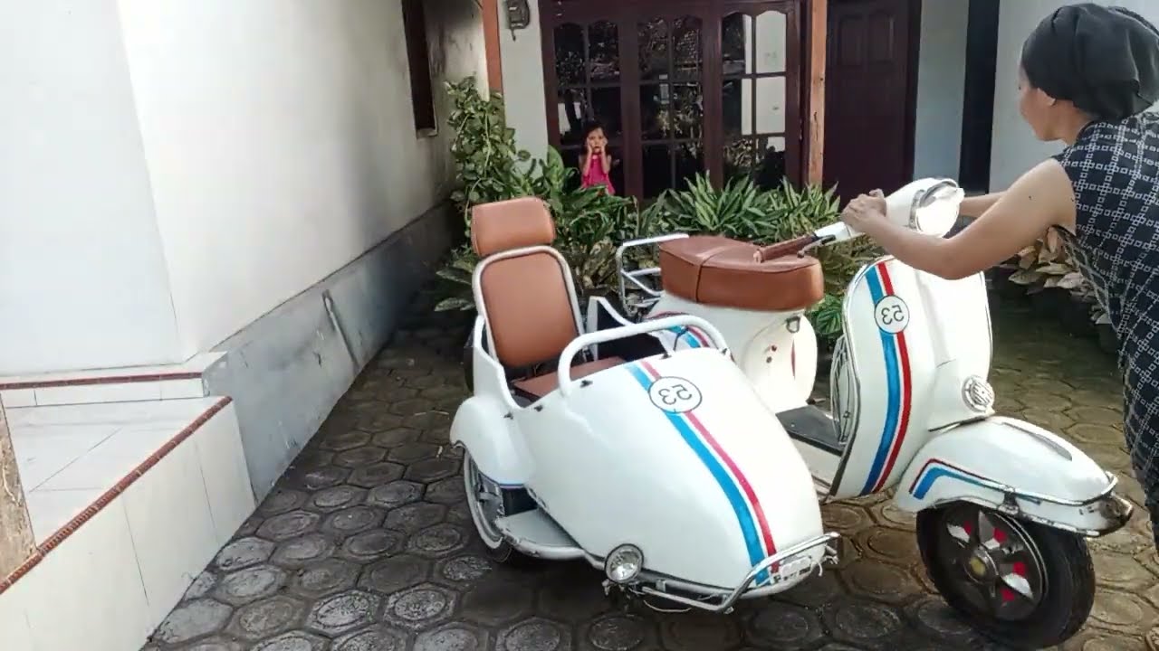 Kick start Vespa herbie to Vespa World Days Bali || 2 Tahun tidak di hidupin