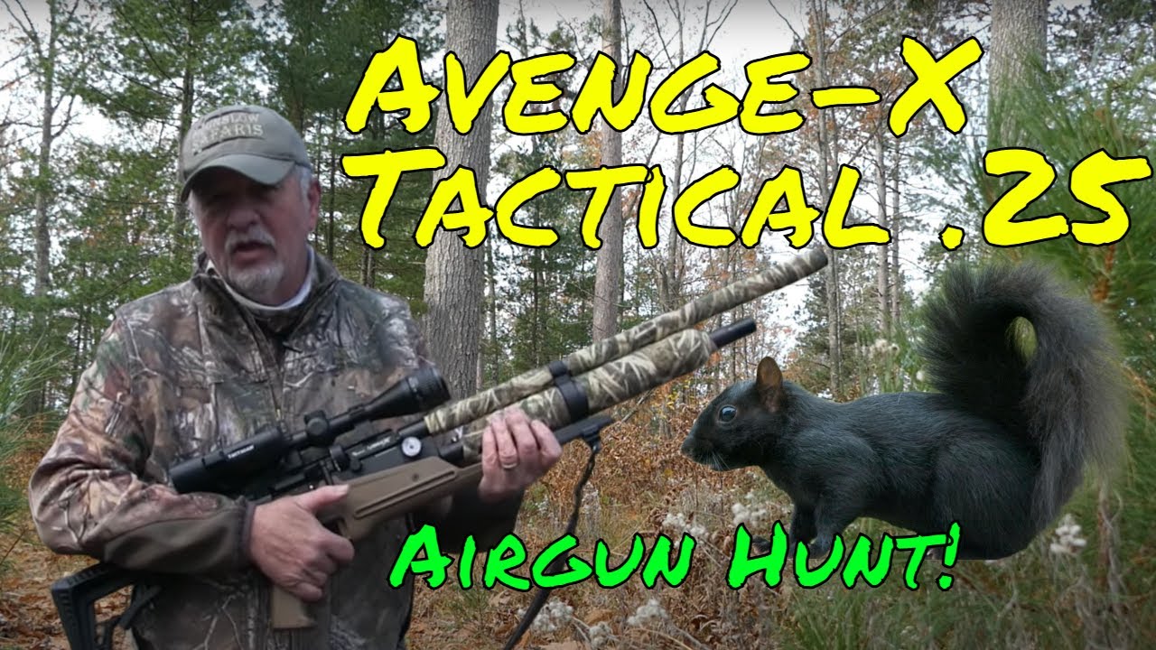 Avenge-X Tactical Air Rifle I Small Game Hunt I Squirrel Hunting I Modular Air Rifle