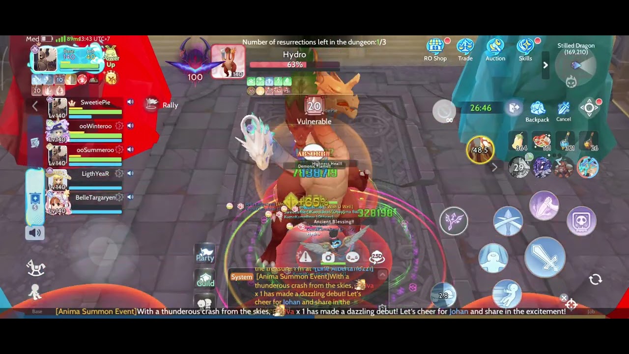 Guillotine Cross(GX) Dagger - 20F Nightmare Temple Main DPS