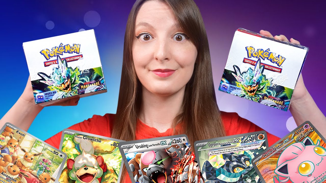 MÉGA OUVERTURE DE 2 DISPLAY POKÉMON MASCARADE CRÉPUSCULAIRE !