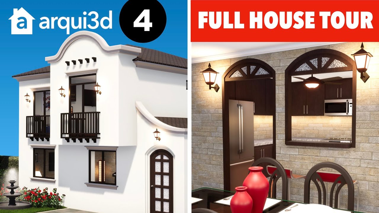 🎬  Full Narrated House Tour of House Plan 4 