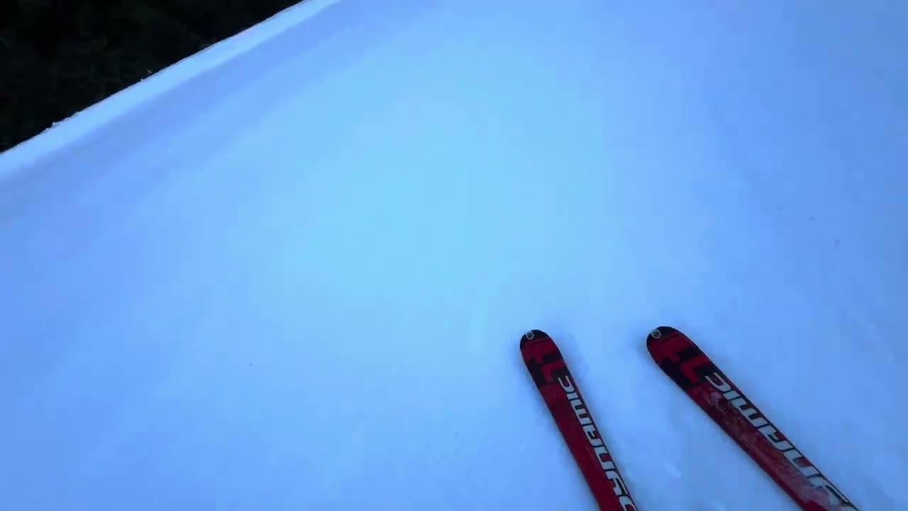 Czarna Góra Resort 20.01.2025 zjazd trasą B fis
