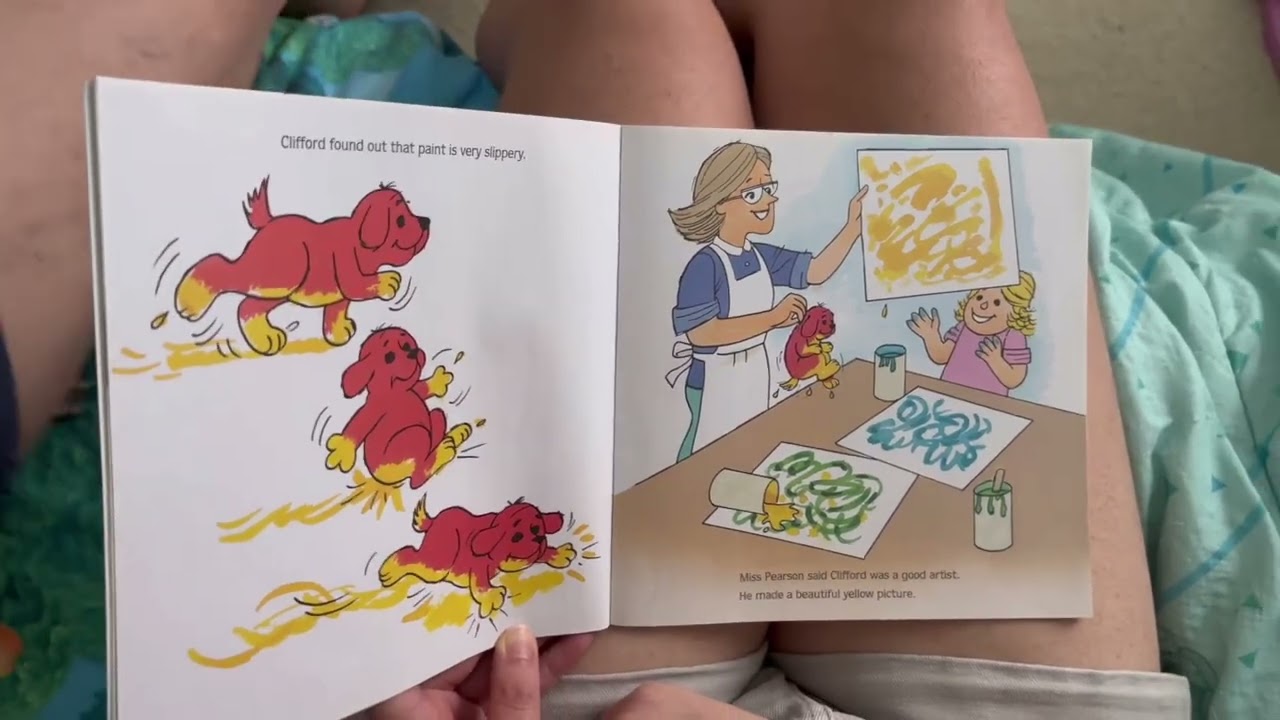 Kids Book Read Aloud: CLIFFORD’S FIRST SCHOOL DAY by Norman Bridwell 