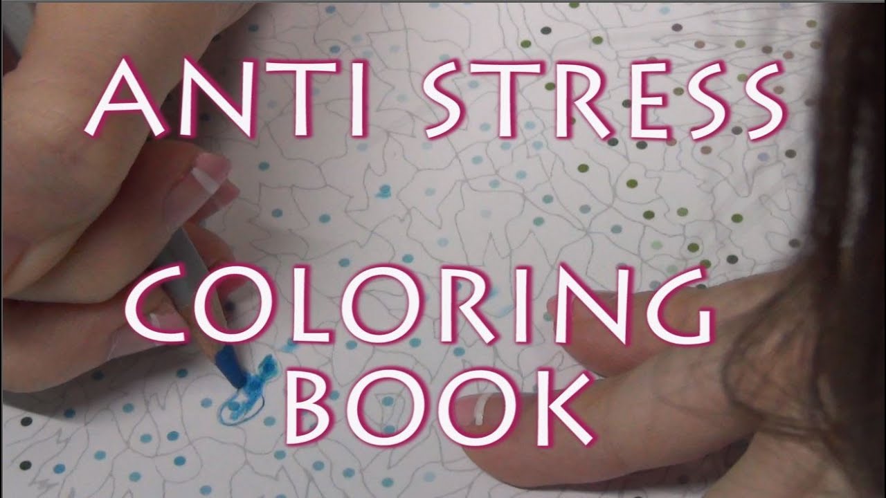 ASMR spanish | Anti stress coloring book | binaural whispers