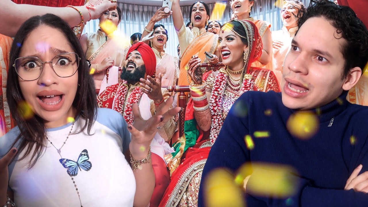 I thought this only happened in BOLLYWOOD MOVIES!? Latinos react to Indian Wedding Performances
