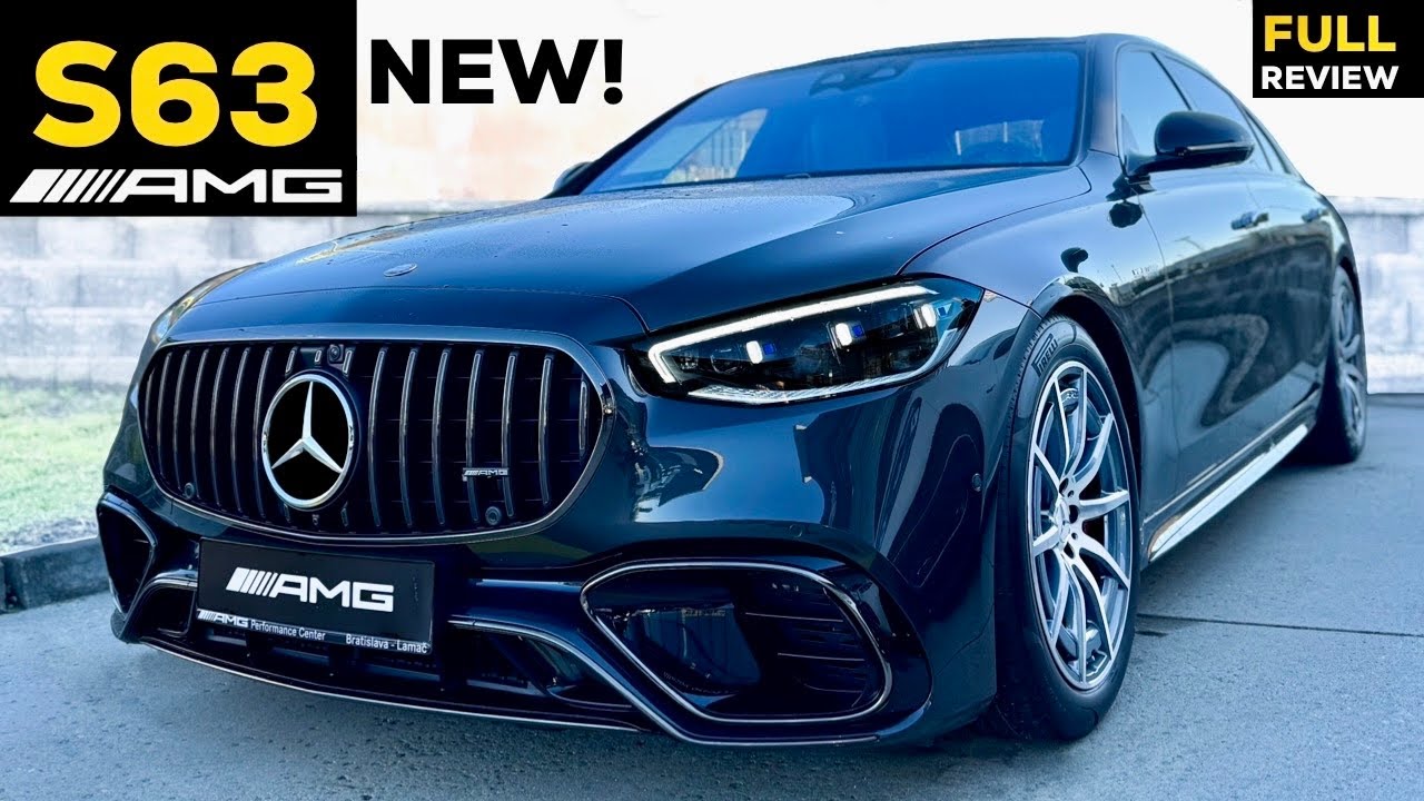 2024 MERCEDES AMG S63 800hp BRUTAL Sedan NEW V8 Sound FULL Review Exterior Interior MBUX