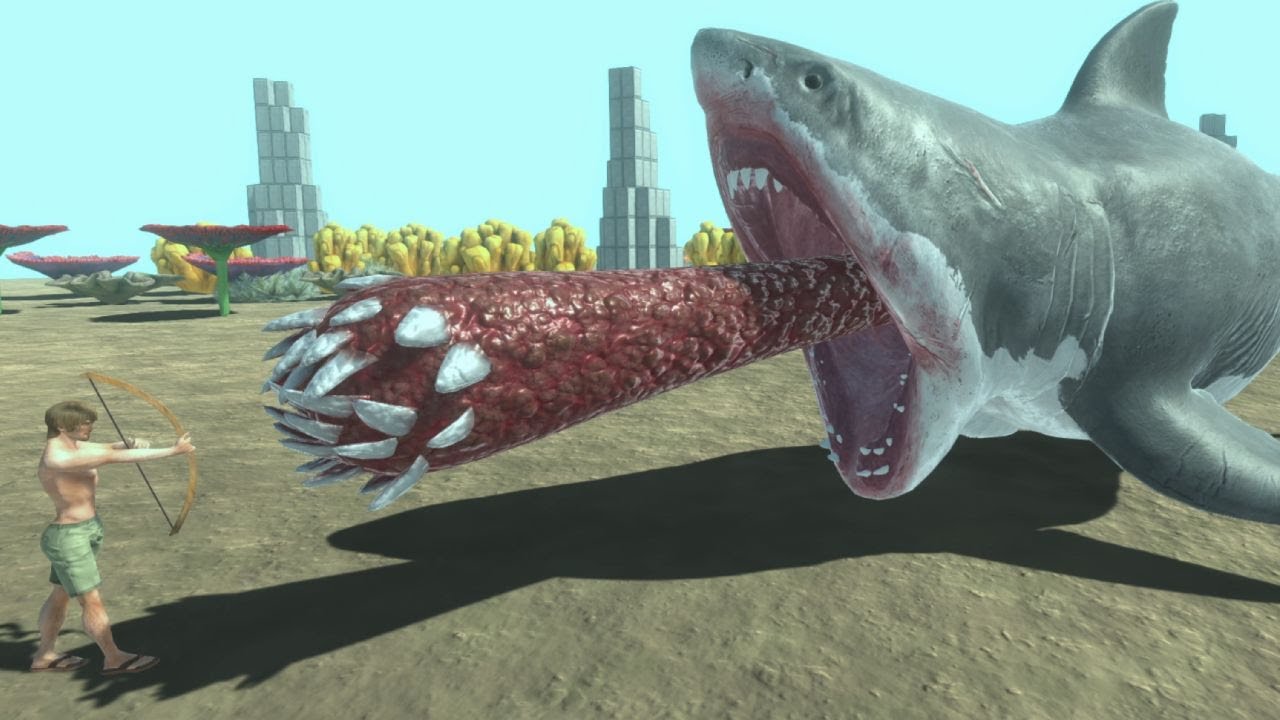 NEW UNIT Mutant Megalodon Animal Revolt Battle Simulator