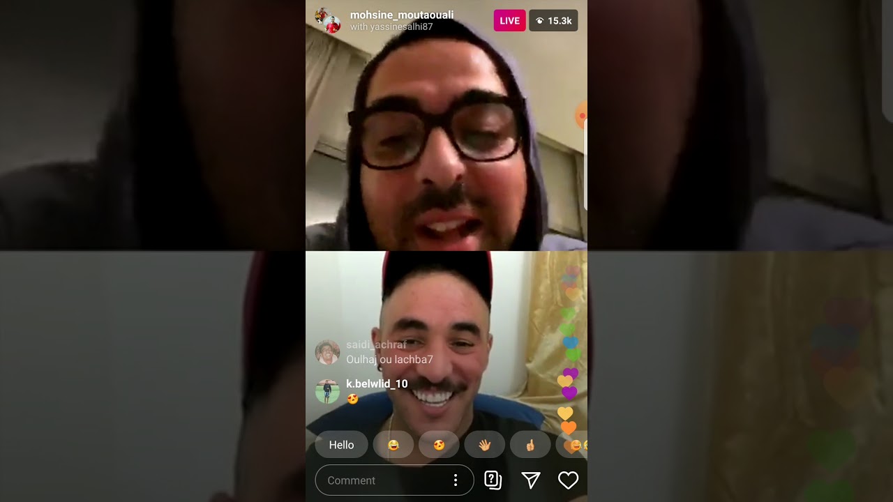 لايف محسن متولي و ياسين صالحي موت ديال ضحك 5/4