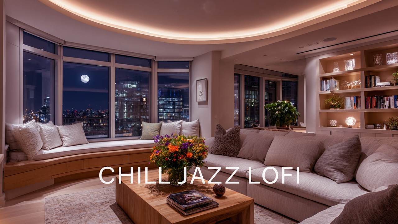 Where the Night Becomes Quiet – LoFi Playlist 🌕 | Background Music for Study & Reading