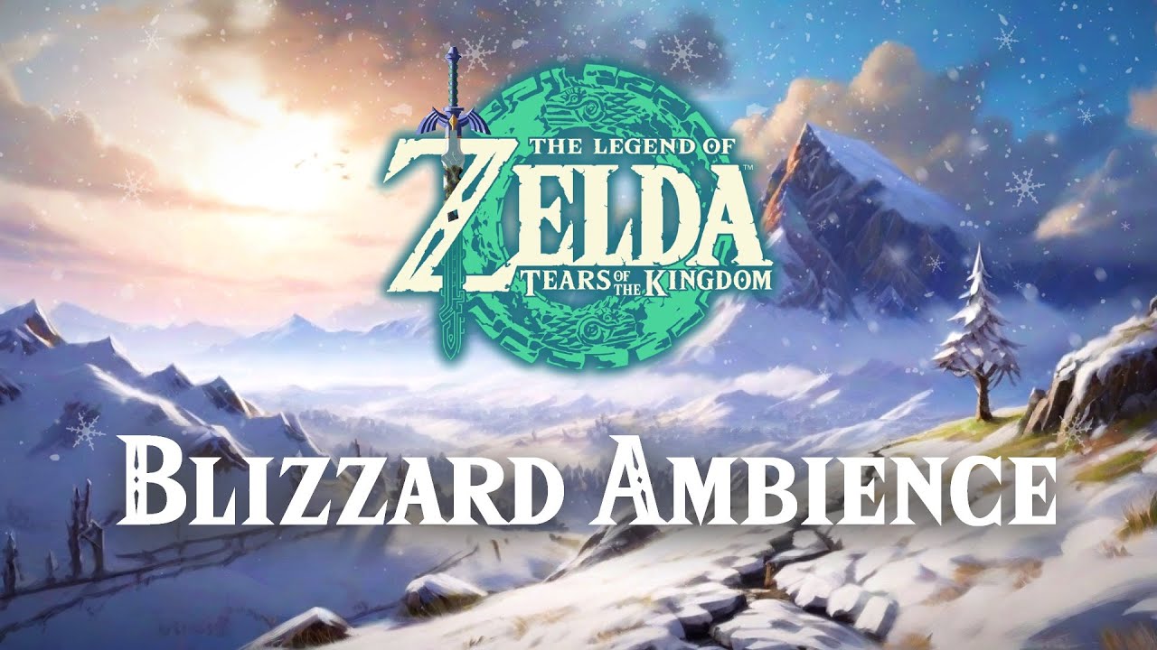 The Wind Temple ❄️ Blizzard Ambience [10 Hours]