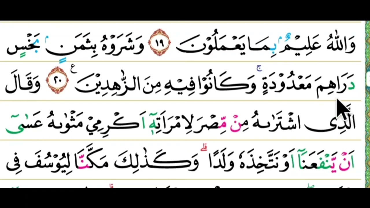 ful cara mudah membaca surah yusuf buat pelajar