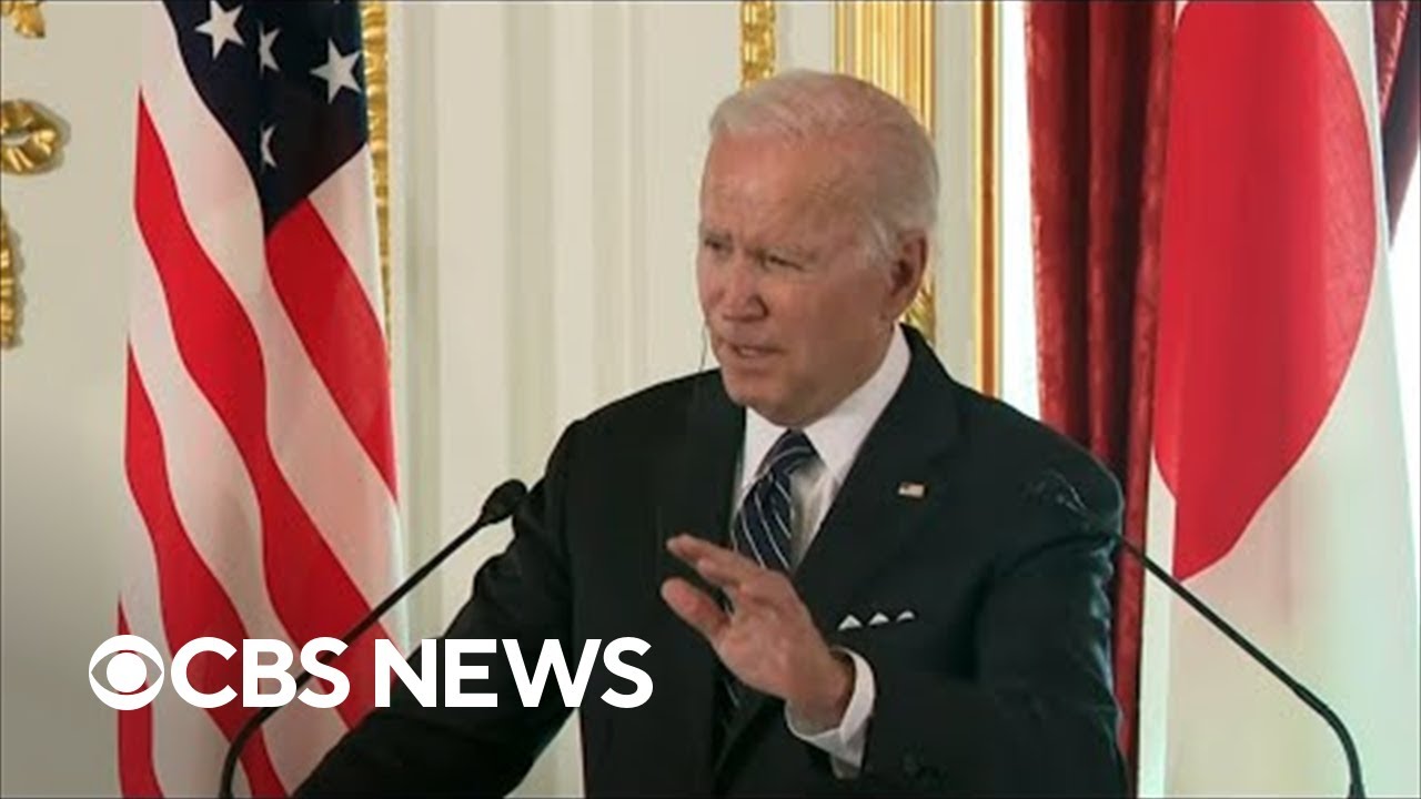 China reacts to President Biden's remarks on defending Taiwan