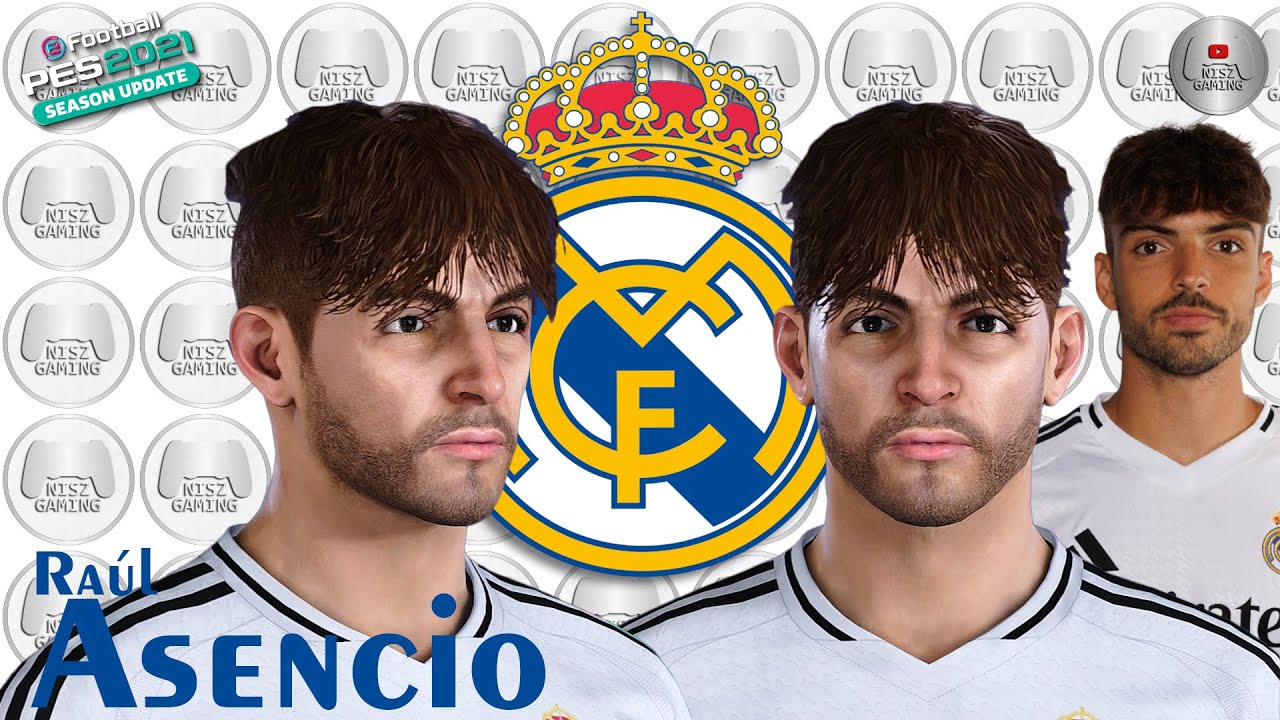 Рауль Асенсио создал лицо для PES 2021 | Реал Мадрид | НИСЗ Гейминг